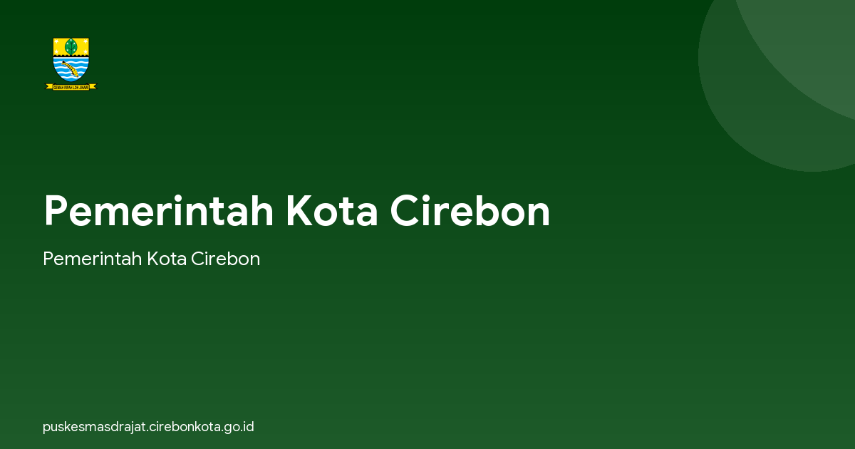 PELANTIKAN PENGURUS MASJID RAYA AT-TAQWA KOTA CIREBON DAN PENGURUS ISLAMIC CENTER KOTA CIREBON PERIODE 2011 – 2016