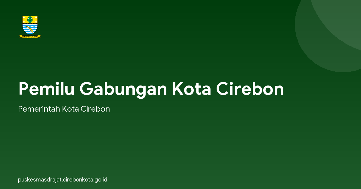 Pemilu Gabungan Kota Cirebon