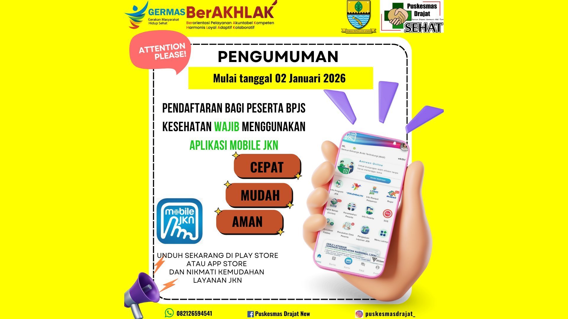 PENDAFTARAN ONLINE MOBILE JKN