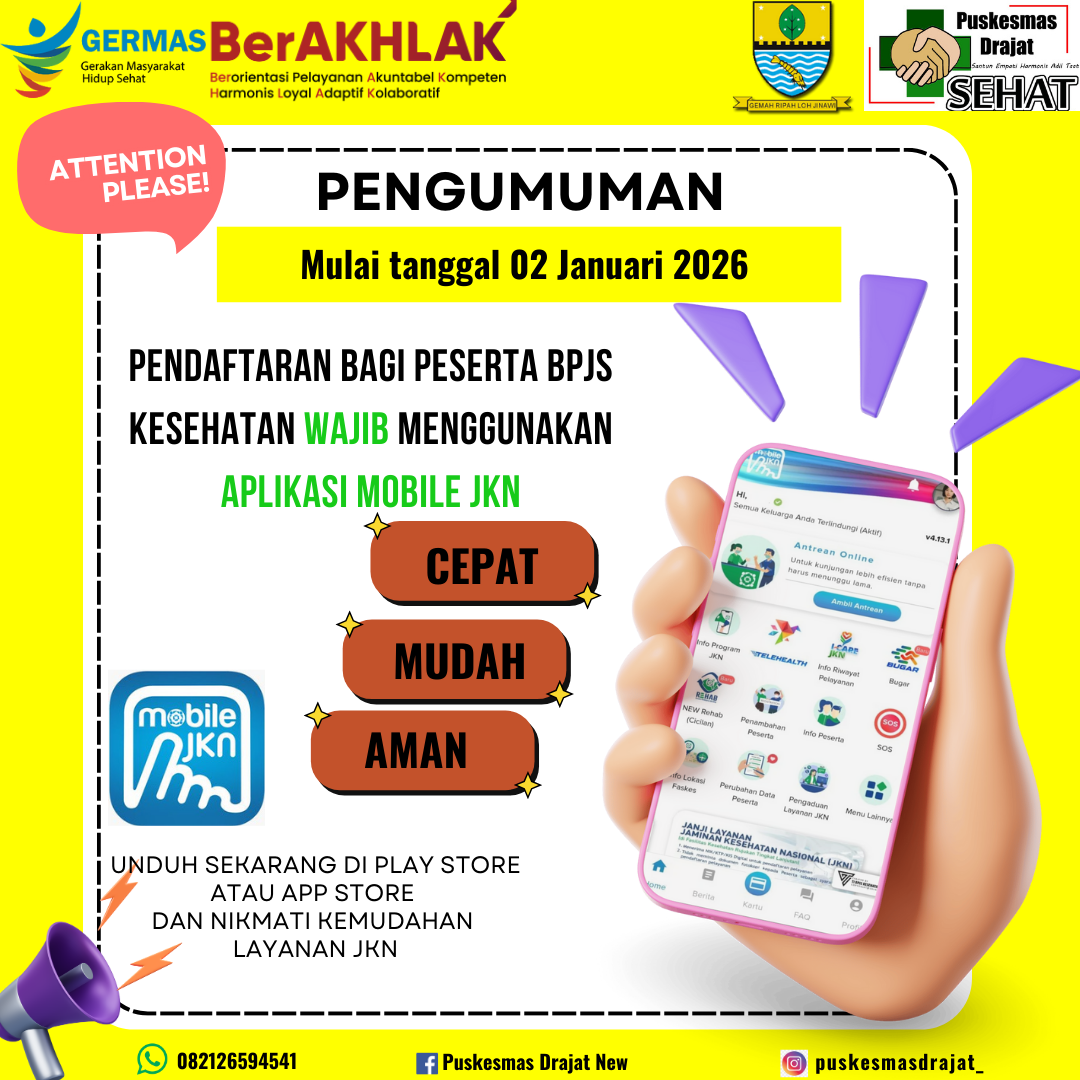 Pendafatan Online Via Mobile JKN